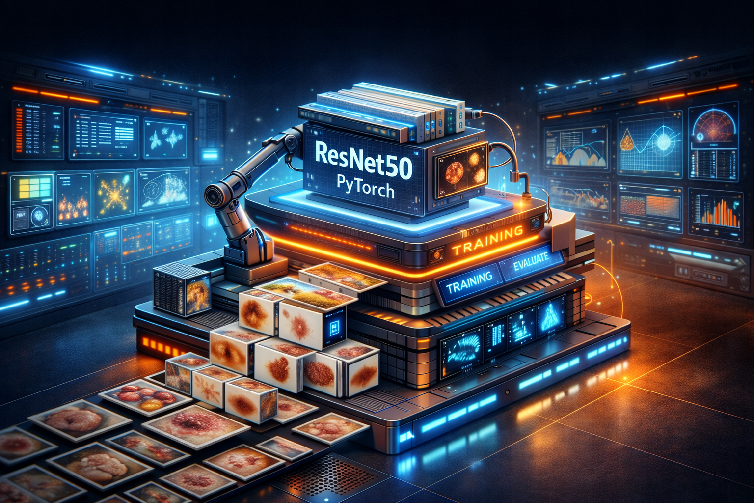 Large-Scale Image Classification Pipeline (ResNet50, PyTorch)